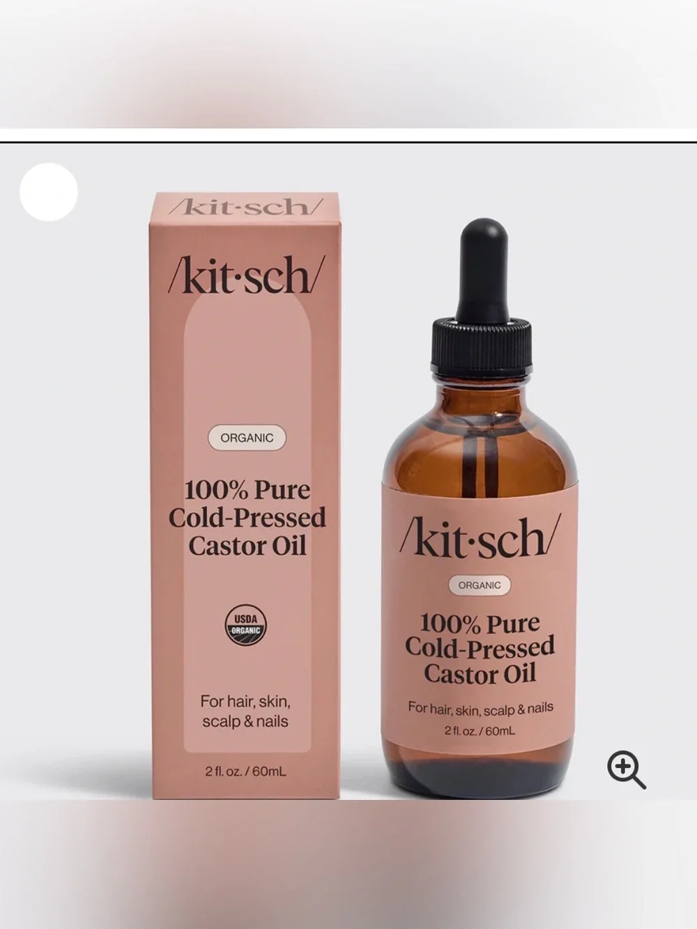 Kitsch 100% Cold Pressed Castor Oil